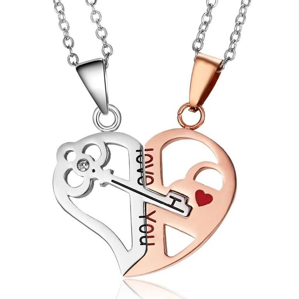 Set de Collares Llave de Amor Parejas - Genieka