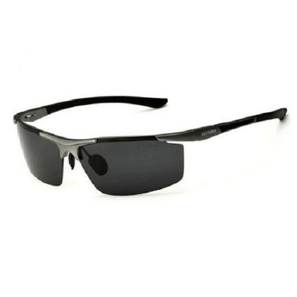 Gafas de Sol Veithdia Negro Polarizado UV400 Regalo Genieka