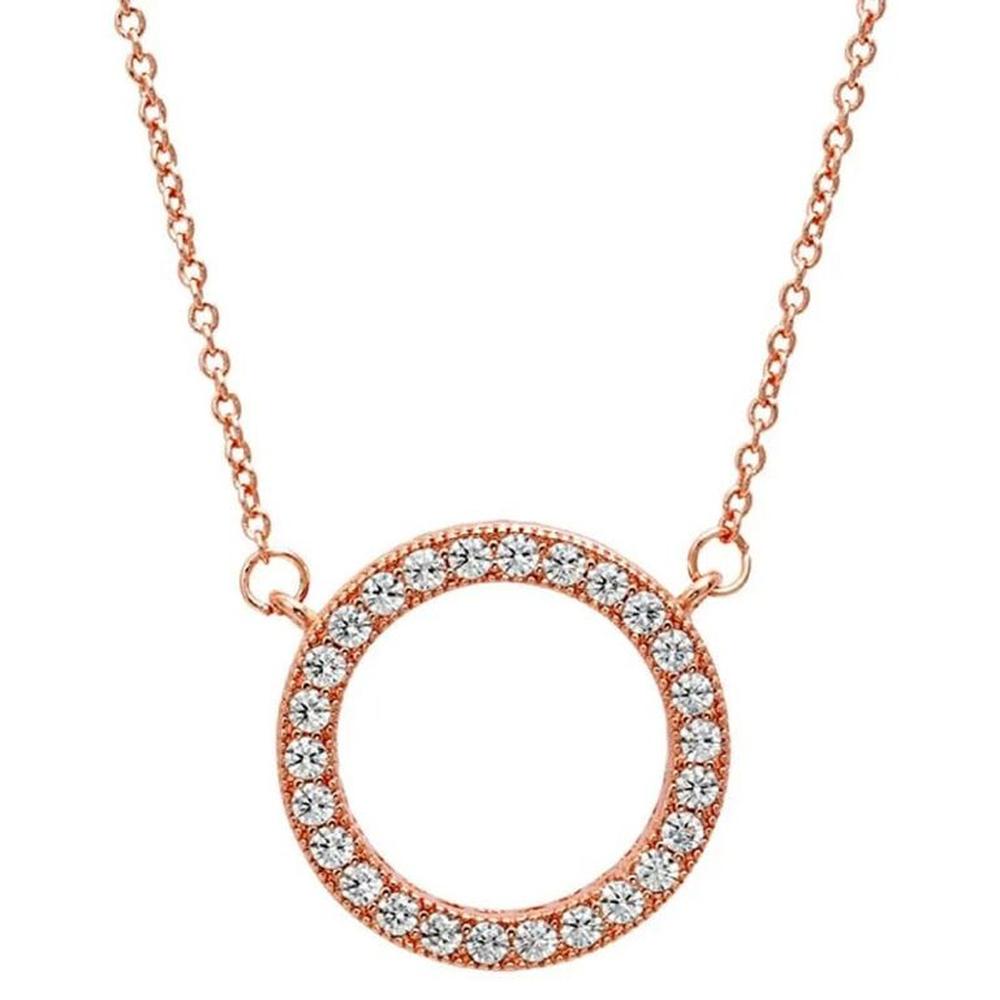 Pack de Joyas Circular Collar y Aretes San Valentín  Genieka.