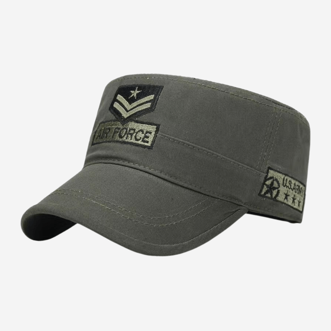 Gorra Militar Hombre Carbonera Airforce - Verde Camuflado