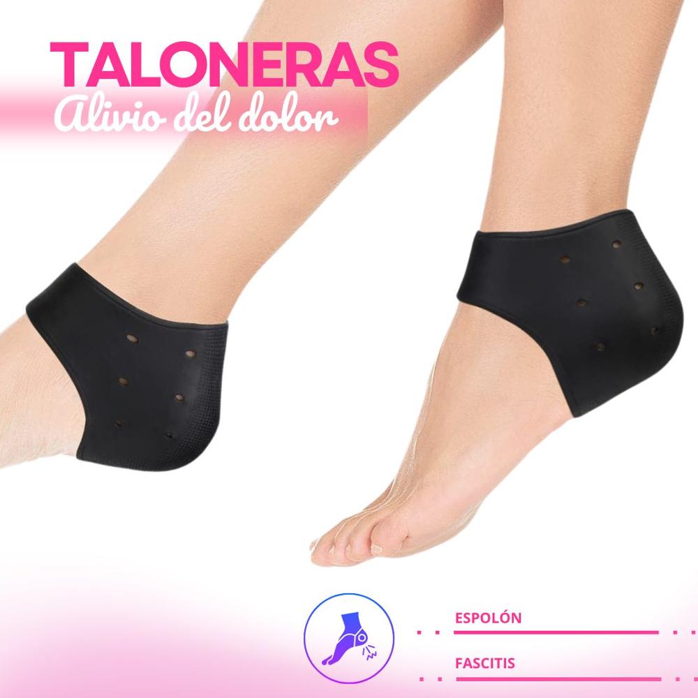 Taloneras para dolor - Negro Adultos