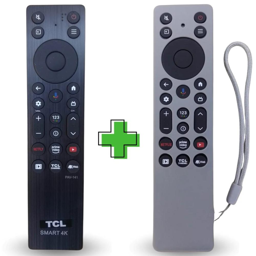 Control Remoto para Tcl Smart Modelo 2025   Funda Griis