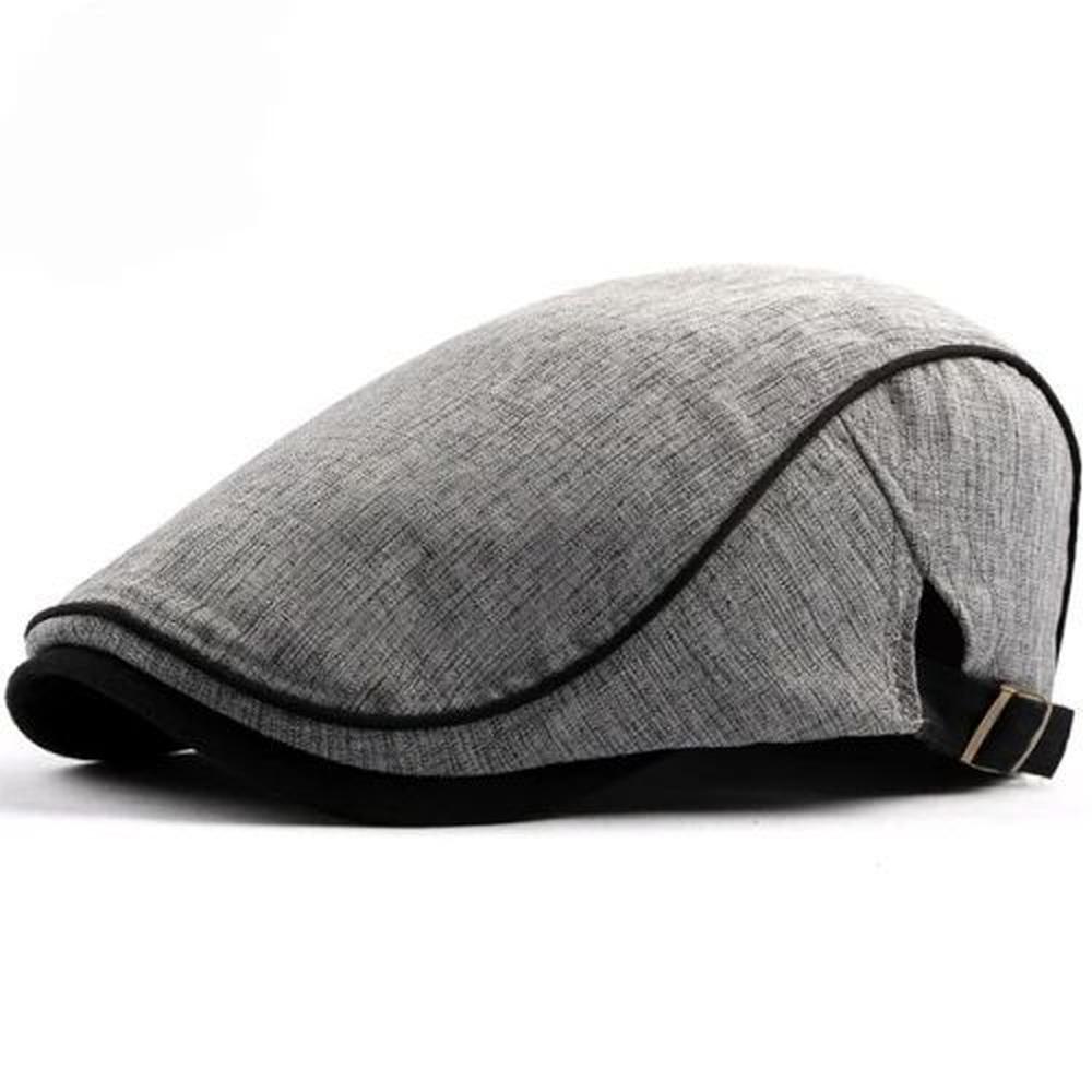 Boina Gorro Adam Correa Regulable - Gris Claro