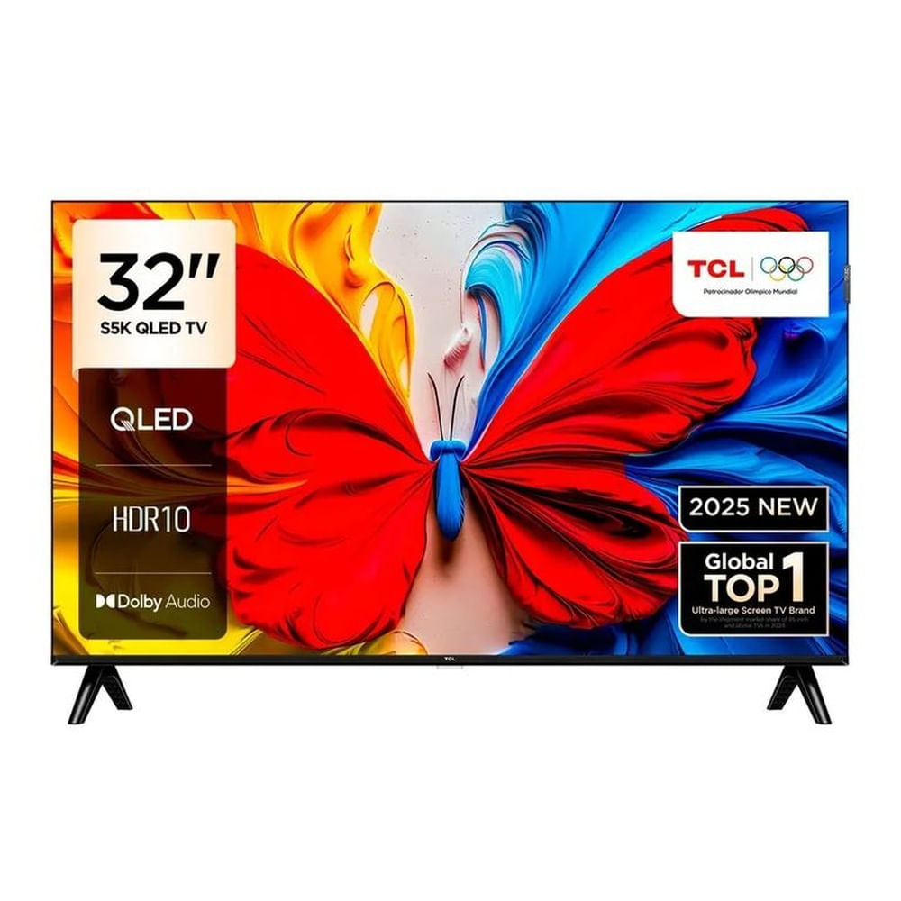 Televisor TCL 32 QLED Full HD Smart TV 32S5K