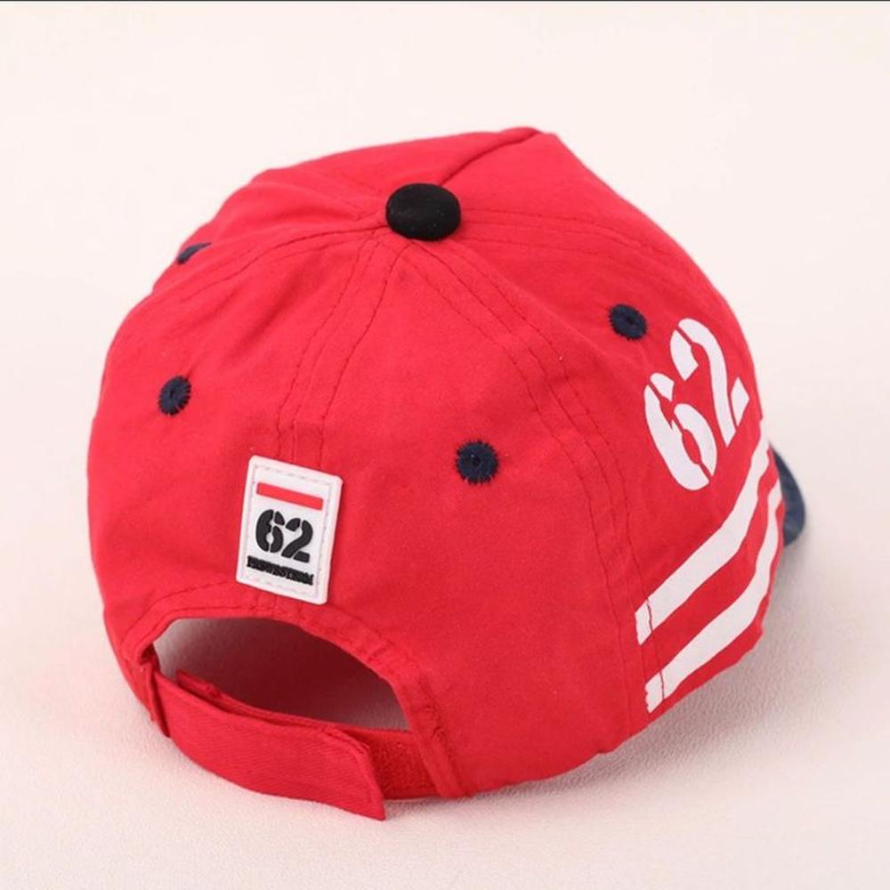 American Gorra Beisbol Para Bebé niño 6 meses a 11 meses - Rojo