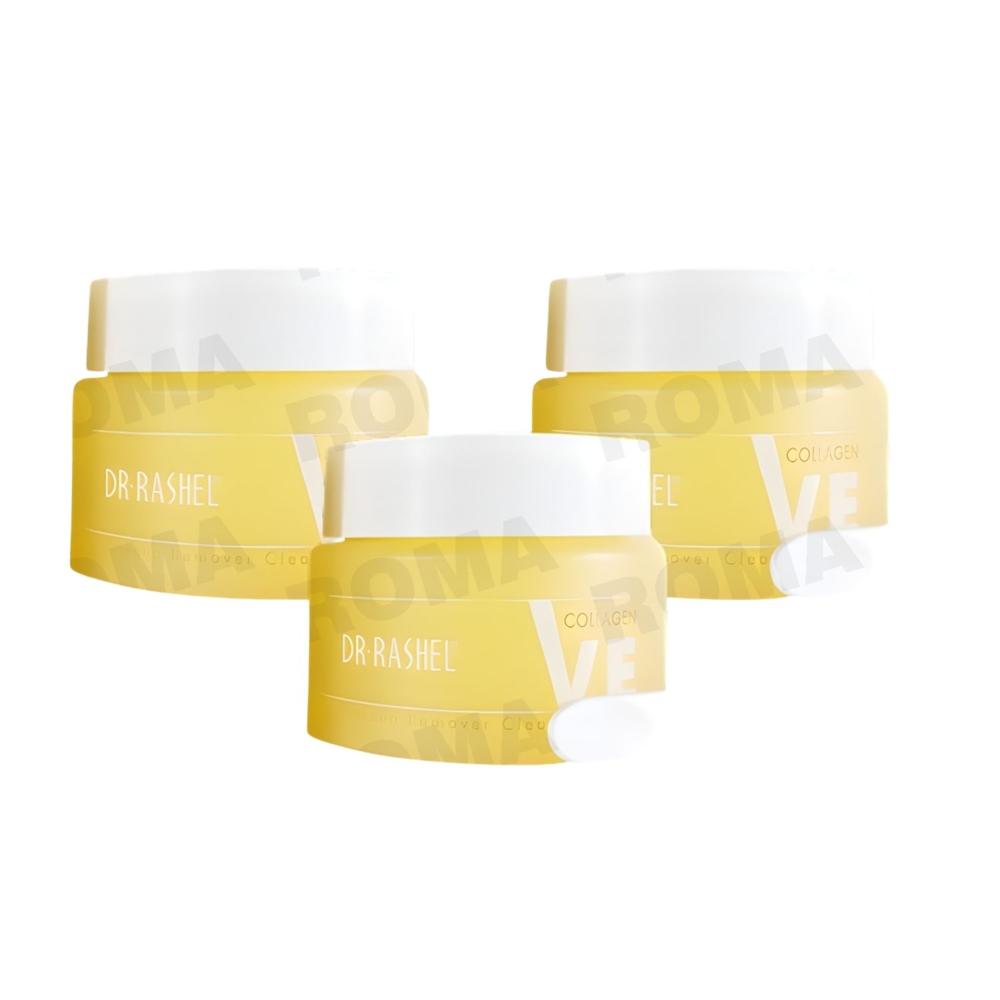 PACK 3 BÁLSAMO LIMP DESMAQUILLANTE COLÁGENO VITAMINA E 100G DR RASHEL