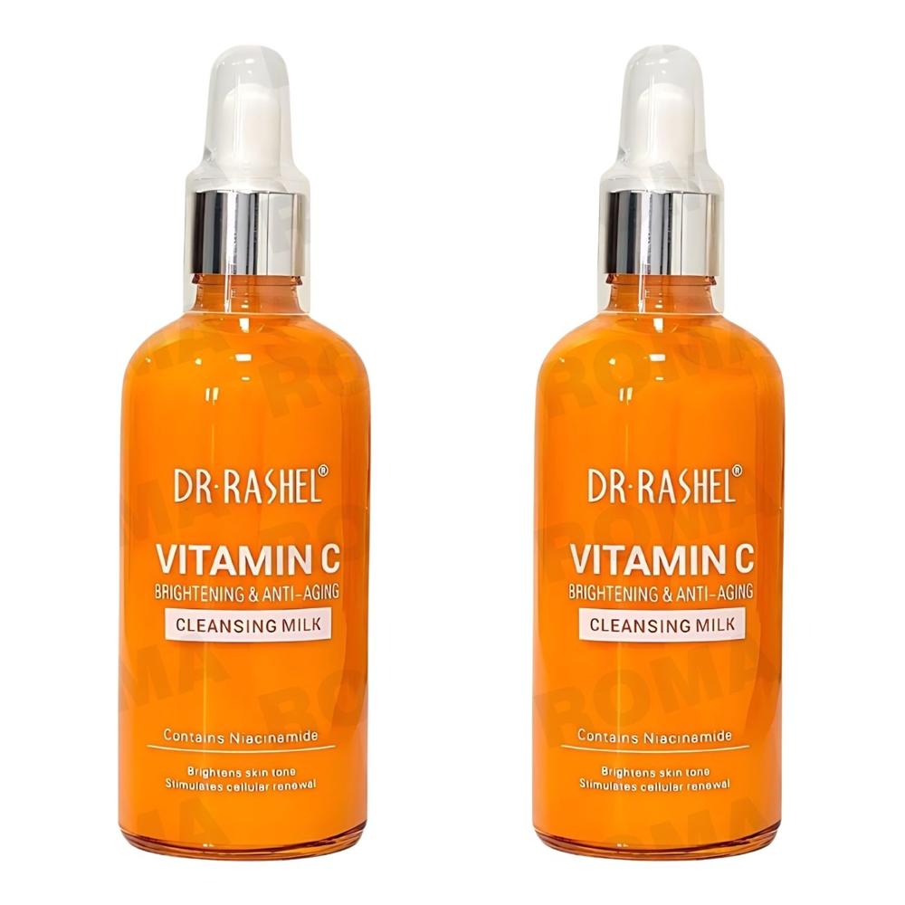 PACK 2 LECHE LIMPIADORA VITAMINA C 100ML DR RASHEL