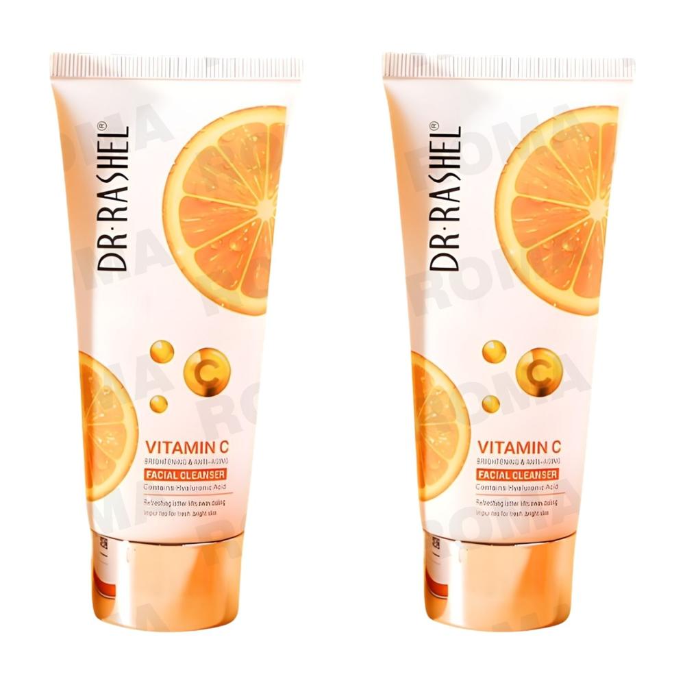 PACK 2 GEL LIMPIADORA FACIAL VITAMINA C 80G DR RASHEL