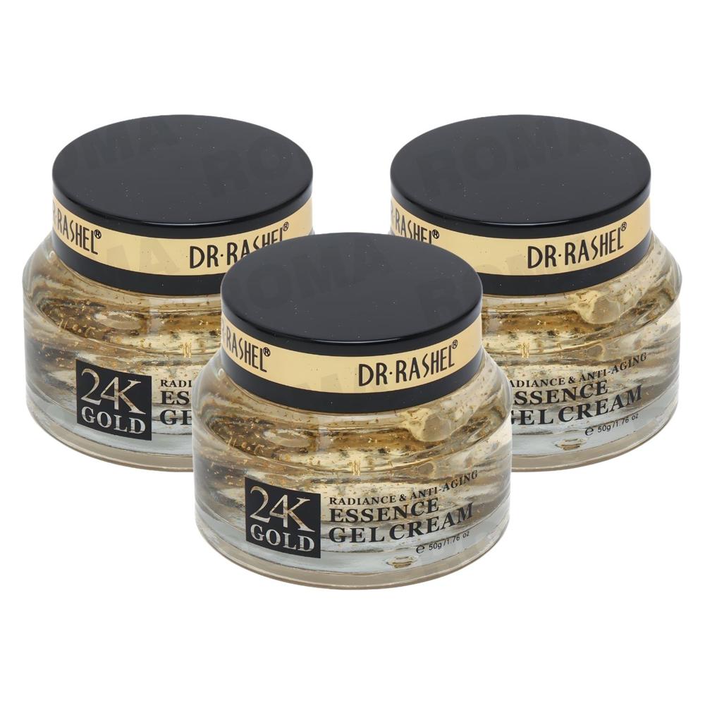 PACK 3 GEL FACIAL 24K GOLD 50G DR RASHEL