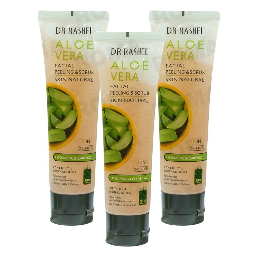 PACK 3 GEL PEELING ALOE VERA 100ML DR RASHEL
