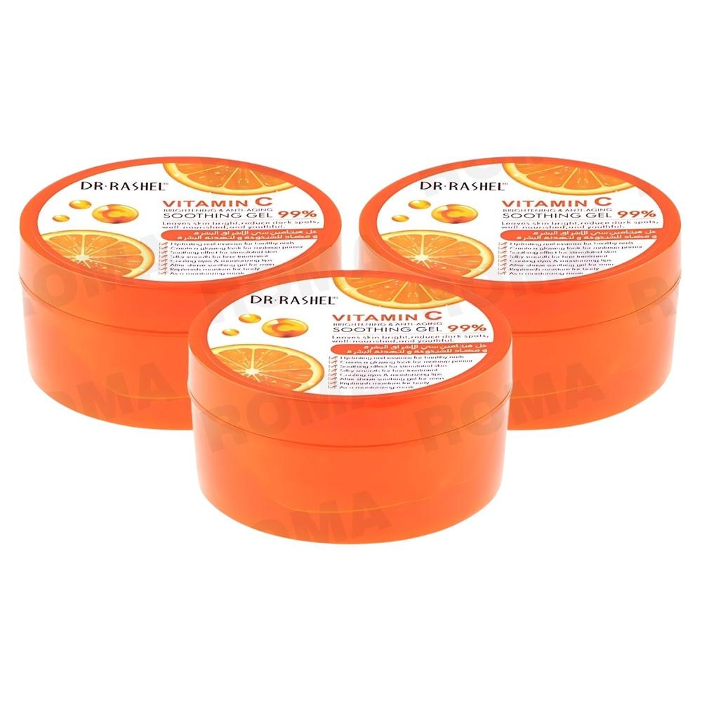 PACK 3 GEL CALMANTE VITAMINA C 300G DR RASHEL