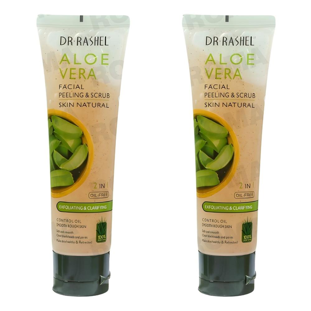 PACK 2 GEL PEELING ALOE VERA 100ML DR RASHEL