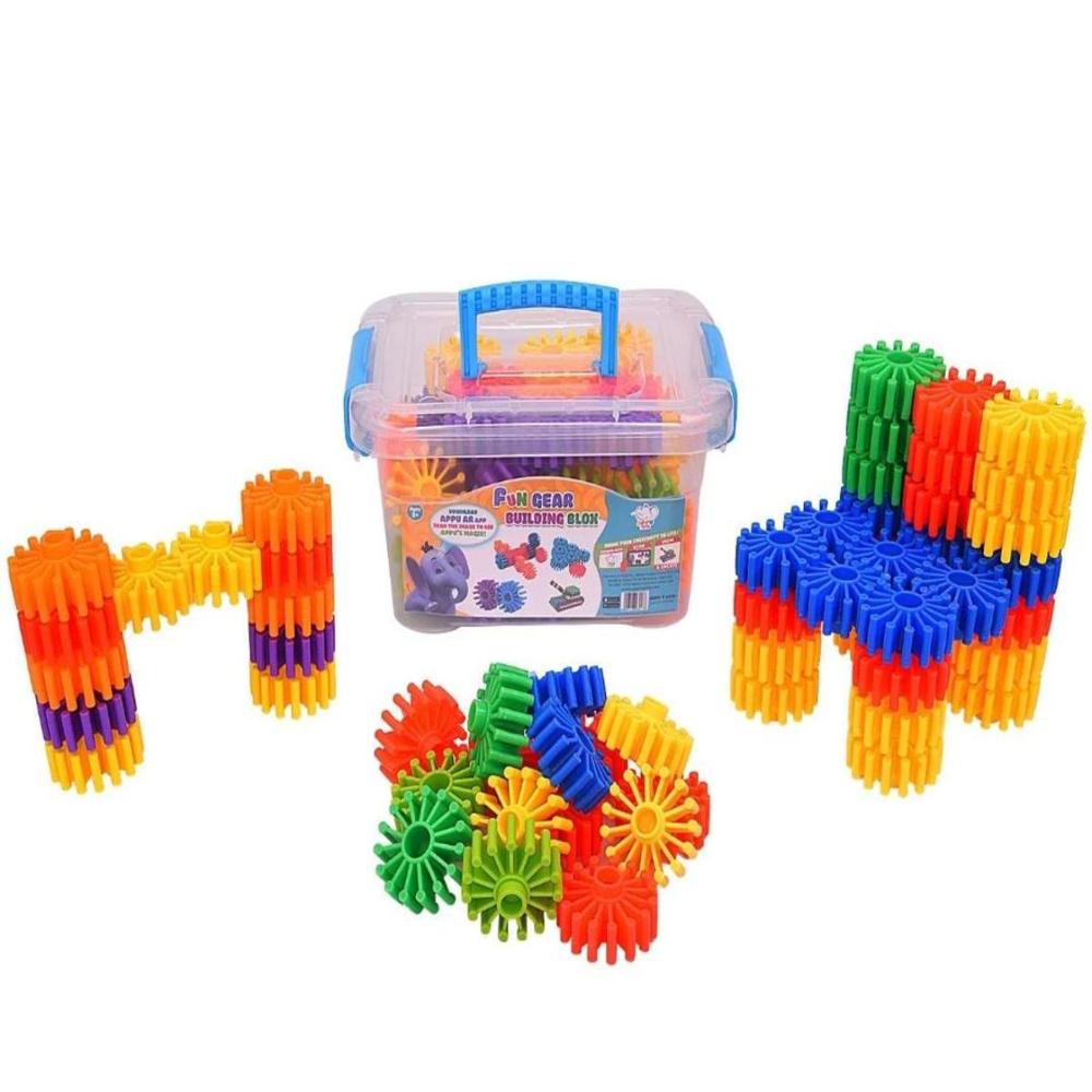 BLOQUES DE CONSTRUCCIÓN CON ENGRANAJES