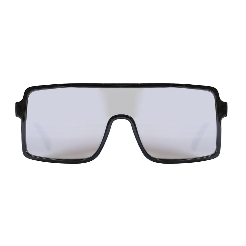 Lentes de Sol cuadrados grandes lunas plateado modelo - Silver Campers Blinders