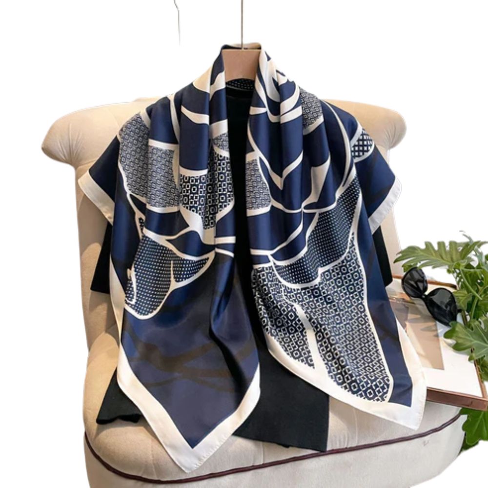 Pañoleta Bandana Pañuelo Lazuli de 90x90 cm