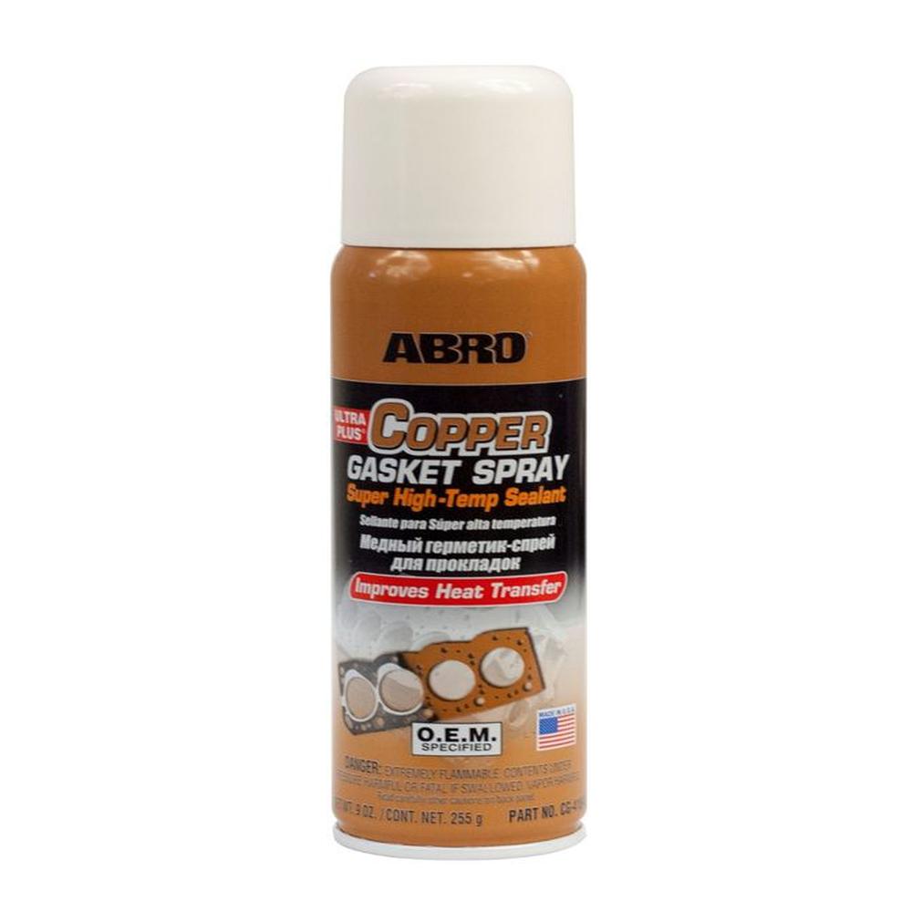 ABRO Sellador de Cobre para Juntas Alta Temp CG-418-R - 9oz ABRO Spray de Cobre para Juntas Super Alta Temp CG-418-R - 9oz ABRO Sellador de Cobre para Juntas Alta Temp CG-418-R - 9oz ABRO Spray de Cobre para Juntas Super Alta Temp CG-418-R - 9oz