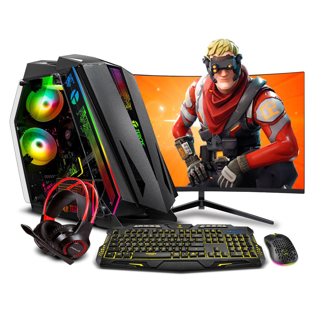 COMPUTADORA GAMER RYU RYZEN 7 5700G 16GB 500GB 24 RTX3050 6GB MI PC LISTA MIPCLISTA