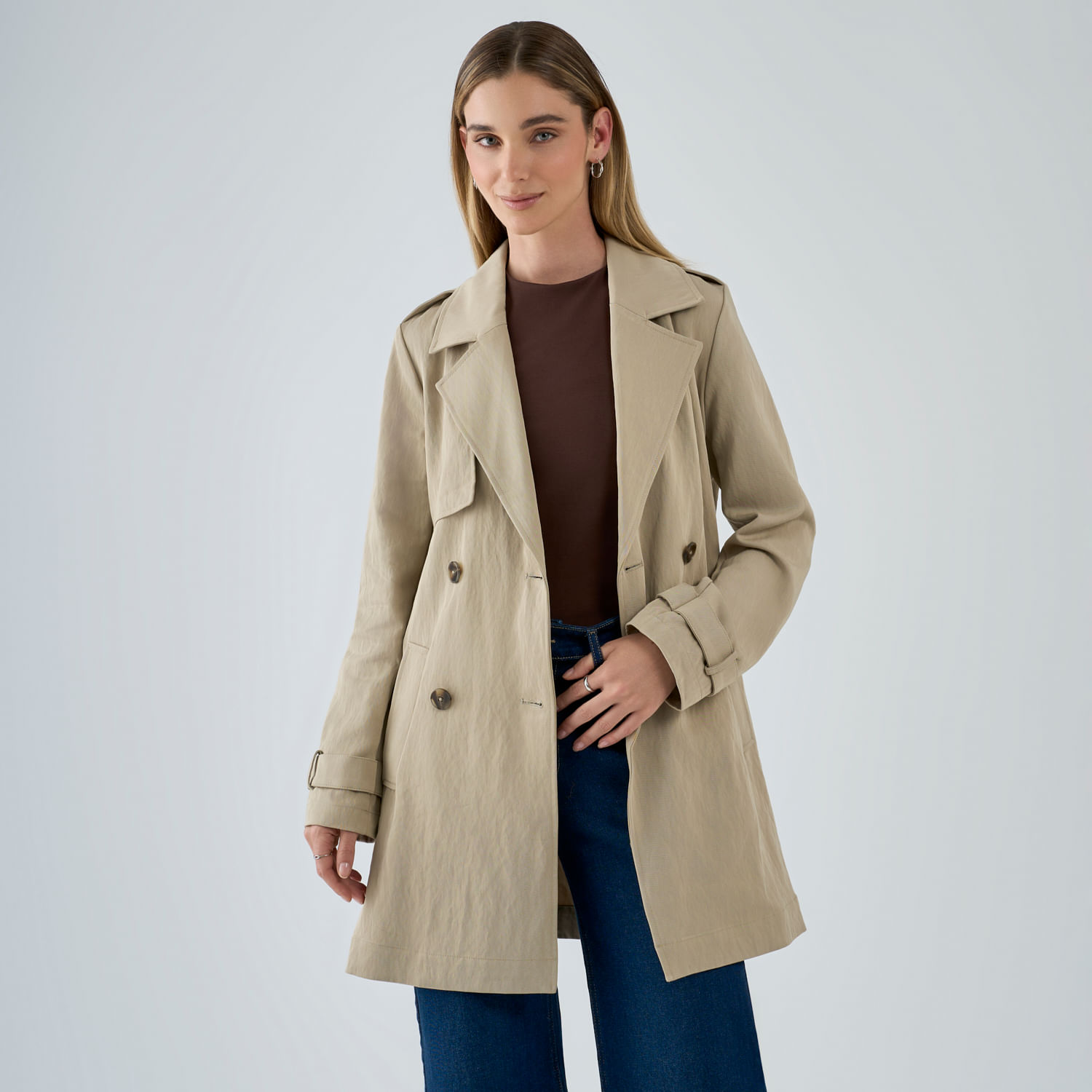 Casaca Mujer Trench Malabar