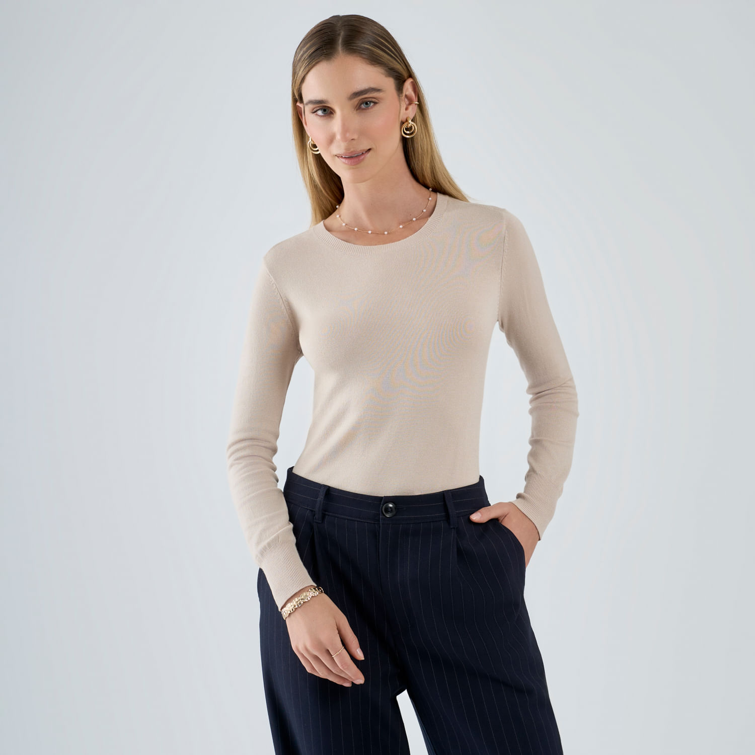 Chompa Mujer Rayon Cuello R Malabar
