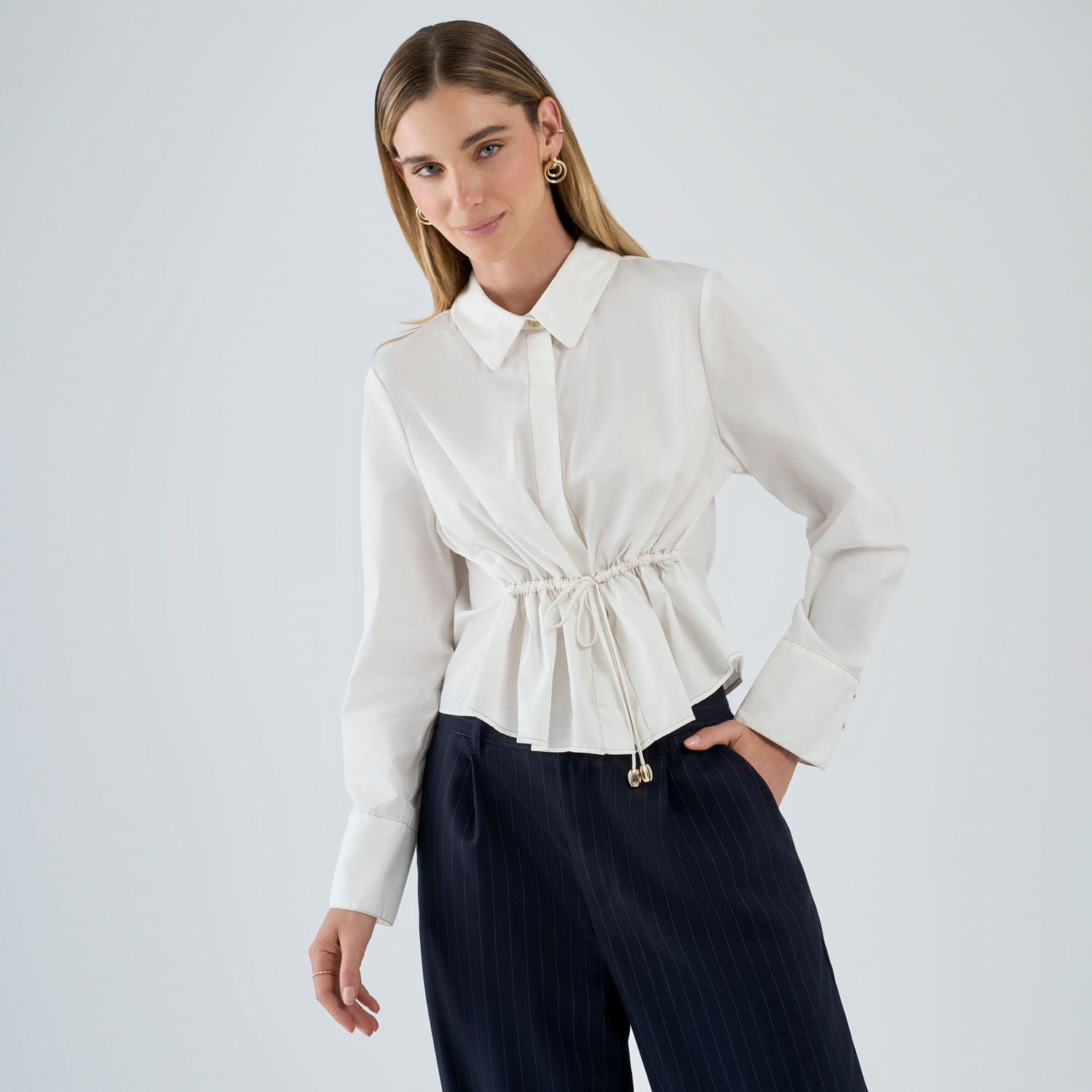 Blusa Mujer Waist Malabar