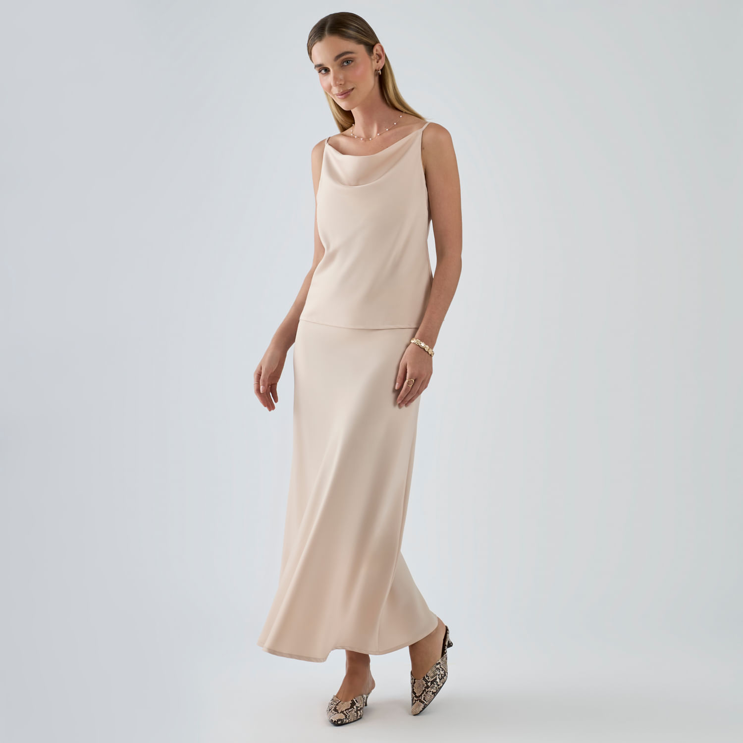Falda Mujer Silk Malabar