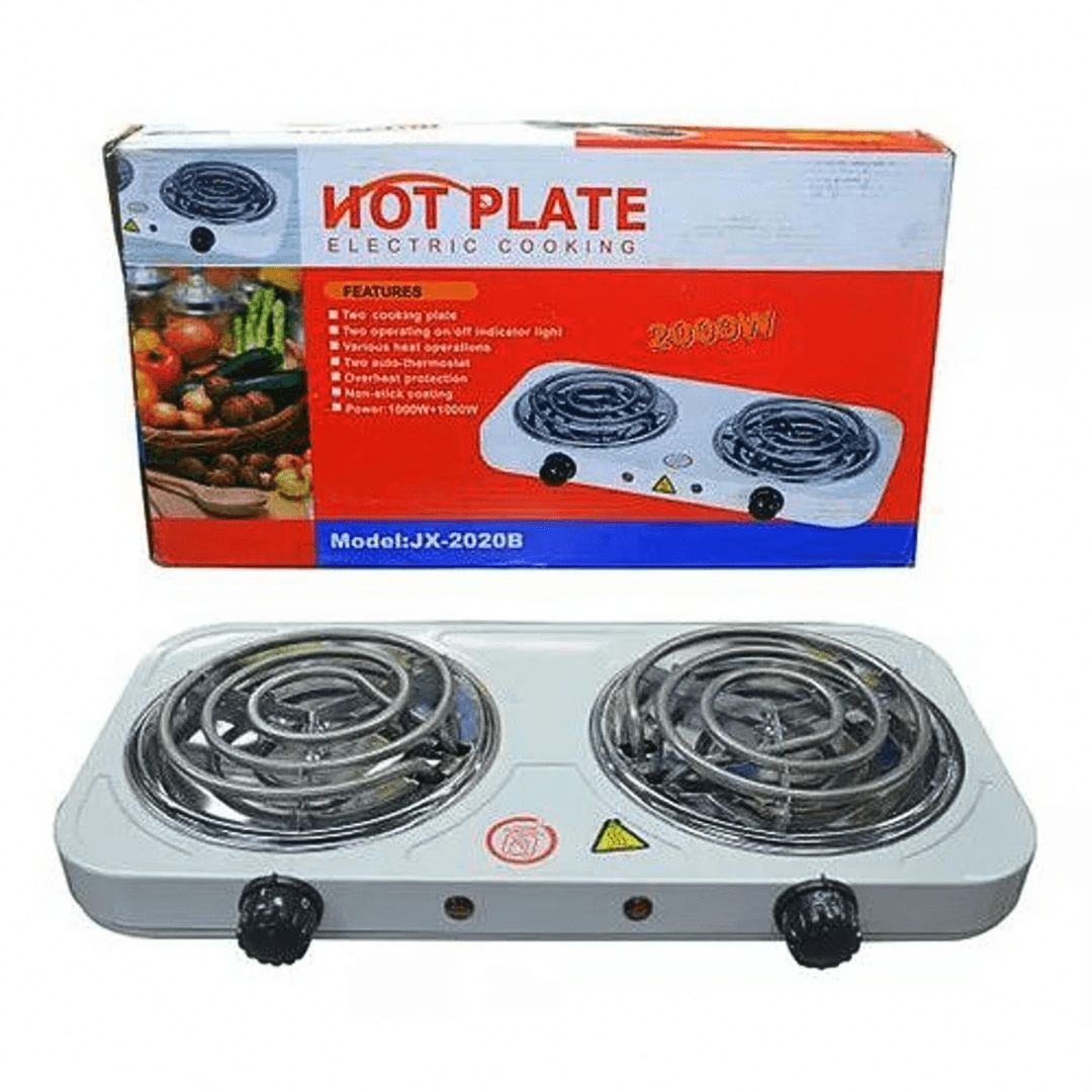 Cocina Eléctrica 2 Hornillas de 2000w