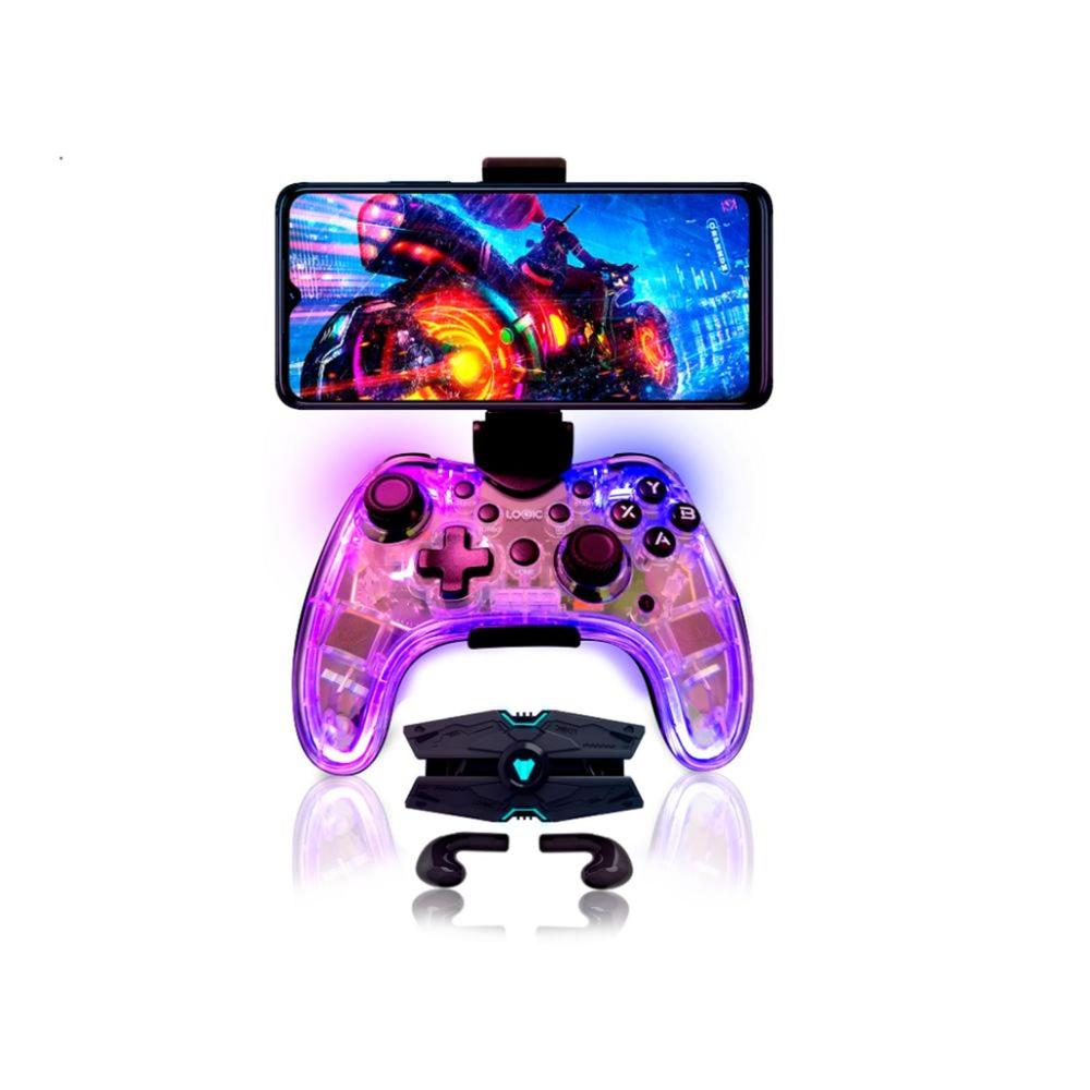 Celular LOGIC G1L Gaming 4GB+128GB Carbon Grey + mando + audífonos