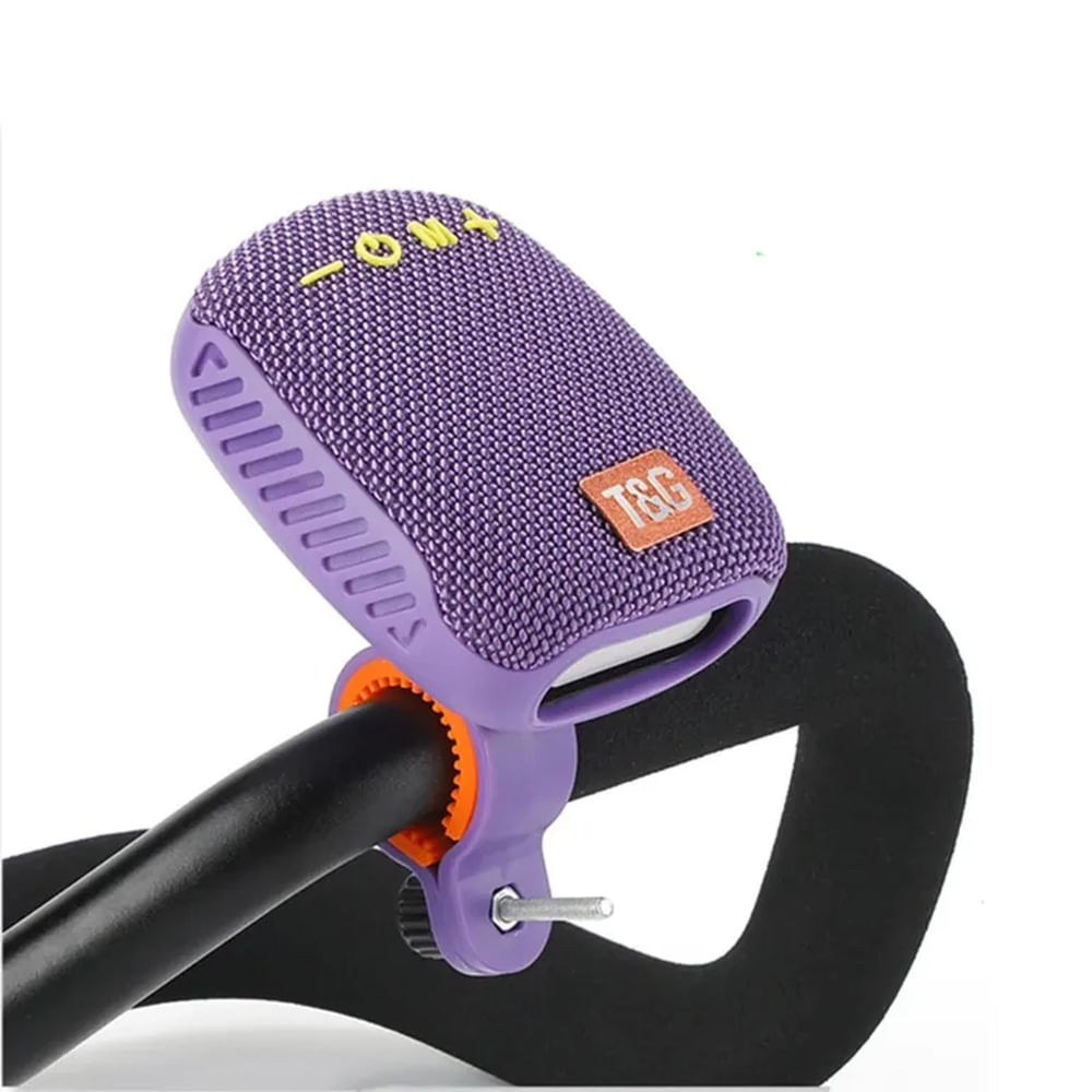 Parlante Moto Bicicleta Scooter  Portátil  Bluetooth  Morado