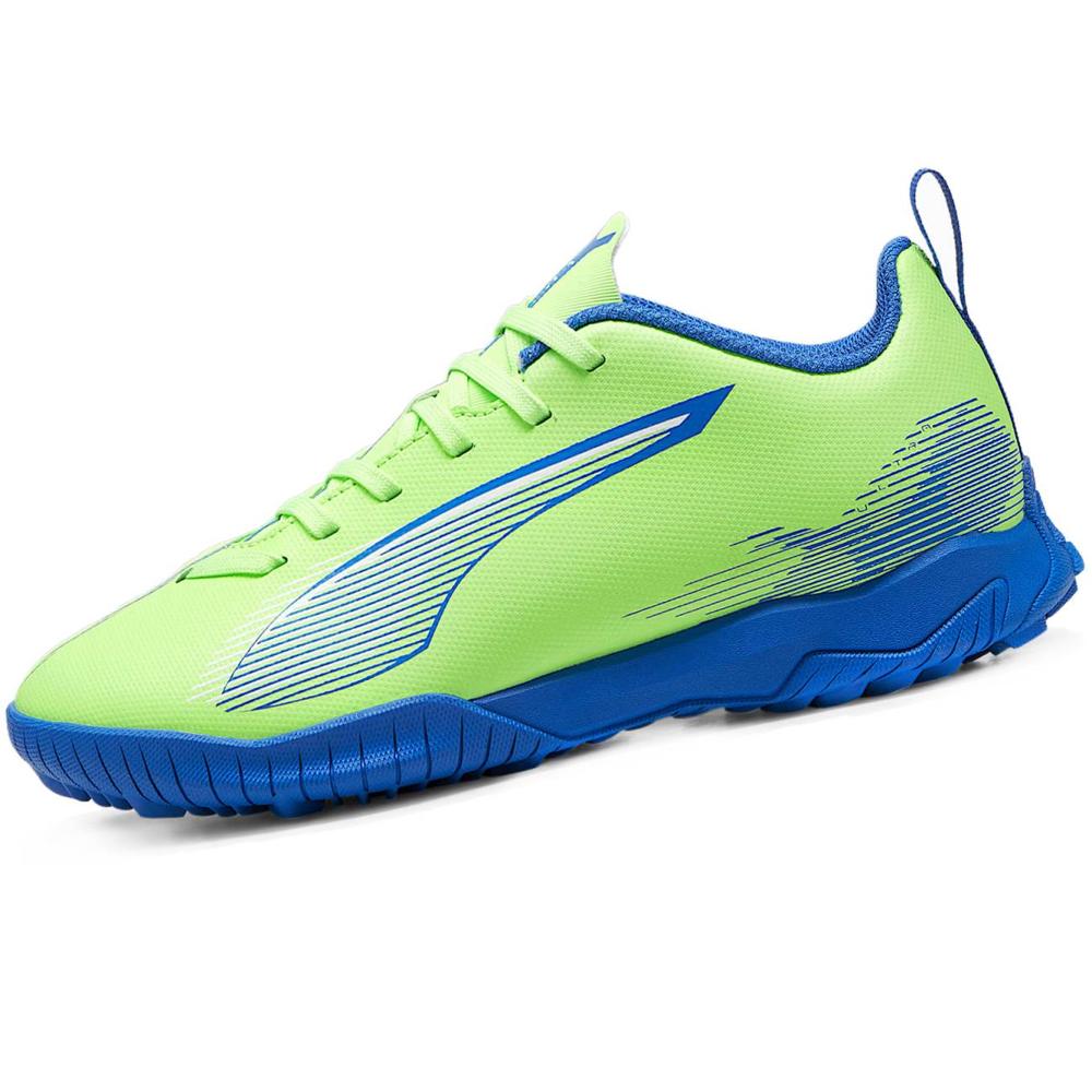 Zapatillas Puma Niños Futbol Ultra 5 Play Tt Ps - Verde limón 107910-03
