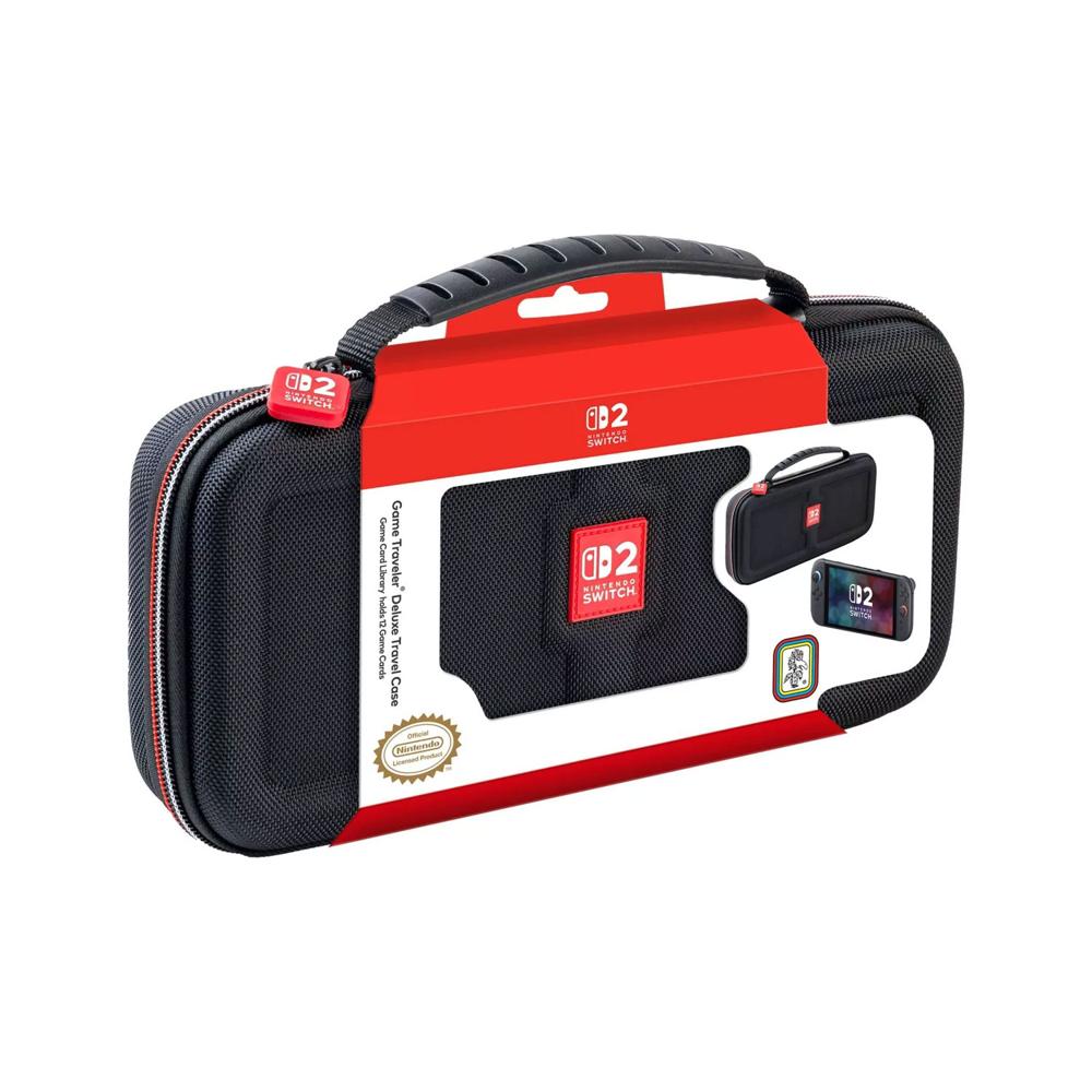 Estuche Game Traveler Deluxe Case Negro Nintendo Switch 2 NS241