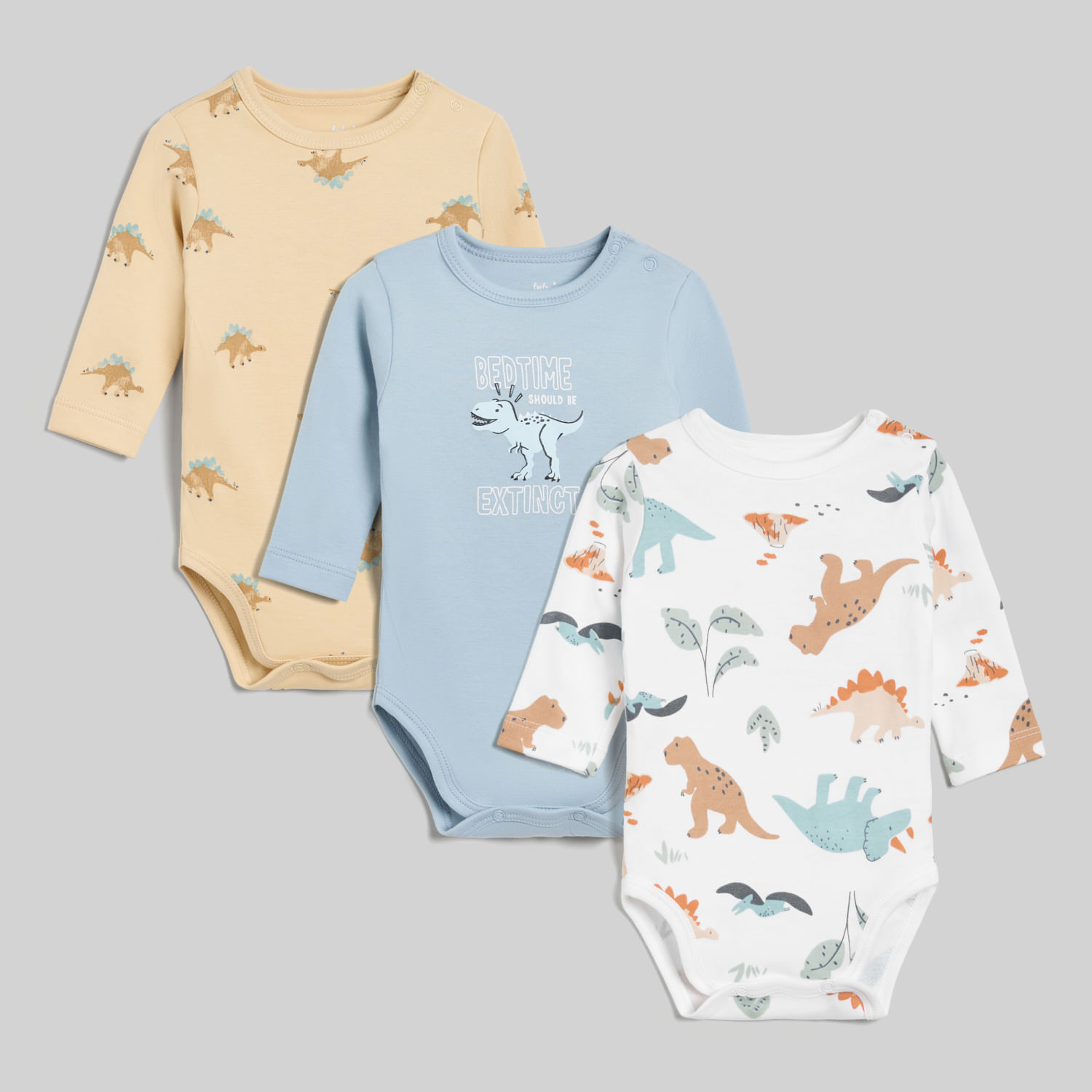 Pack X3 Body Interno Para Recién Nacido Baby Circus Unisex