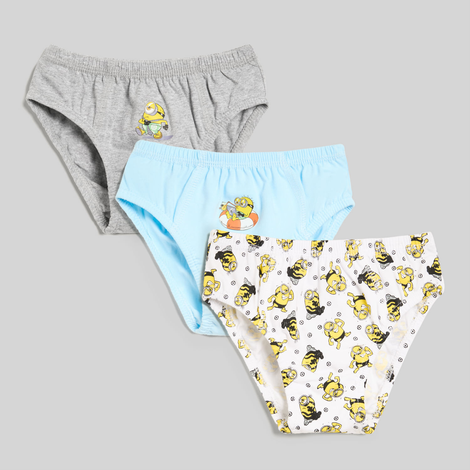 Tripack Calzoncillos Para Niño Minions