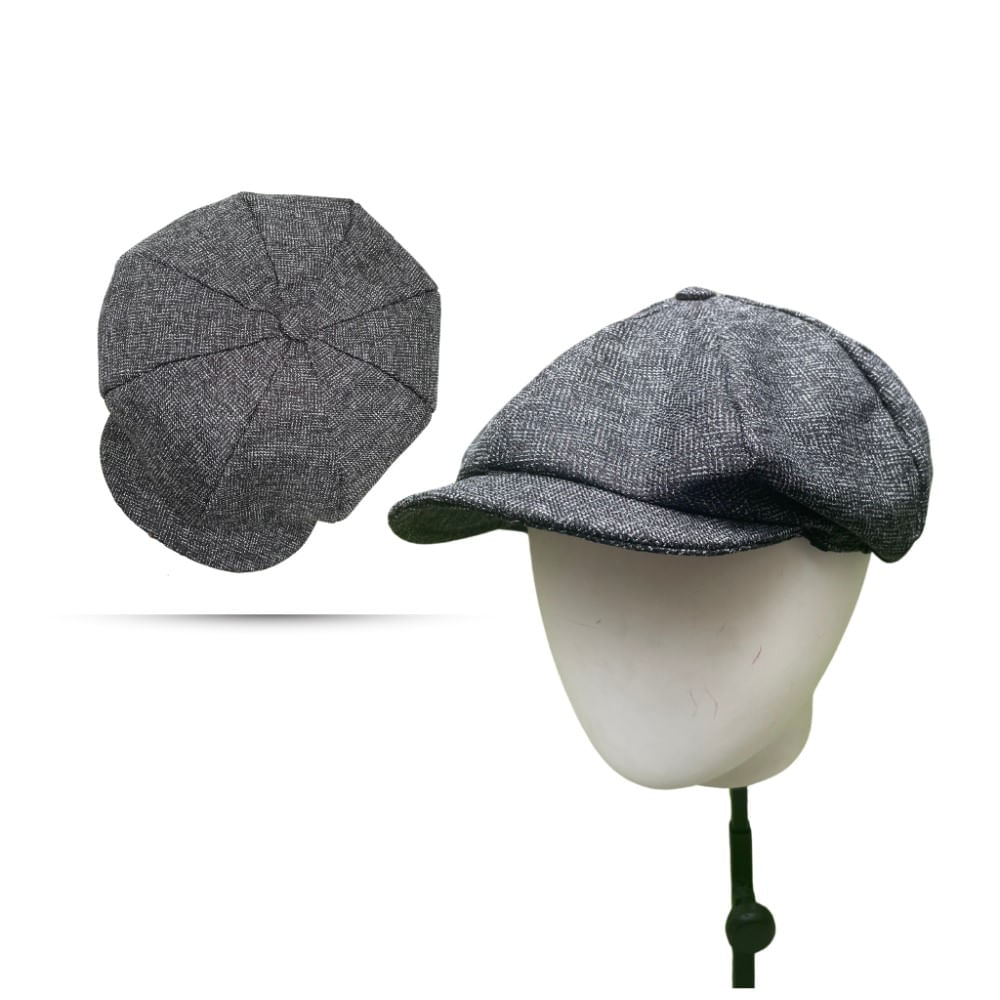 Boina Beck New Winston Gris Oscuro Talla L - Gorra para Hombre
