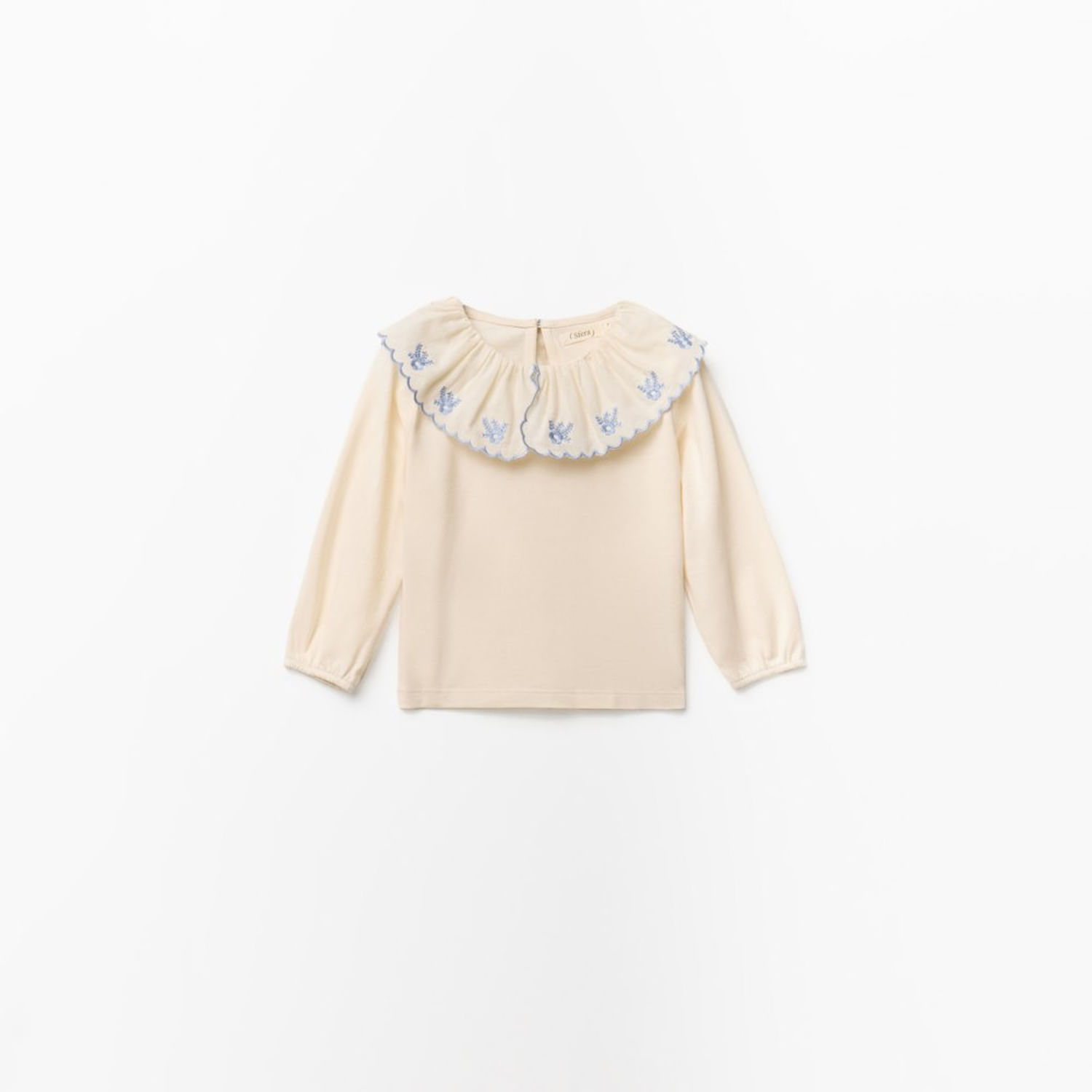 Polo Bebé Niña Sfera Falsa Lisa Bdo Crudo