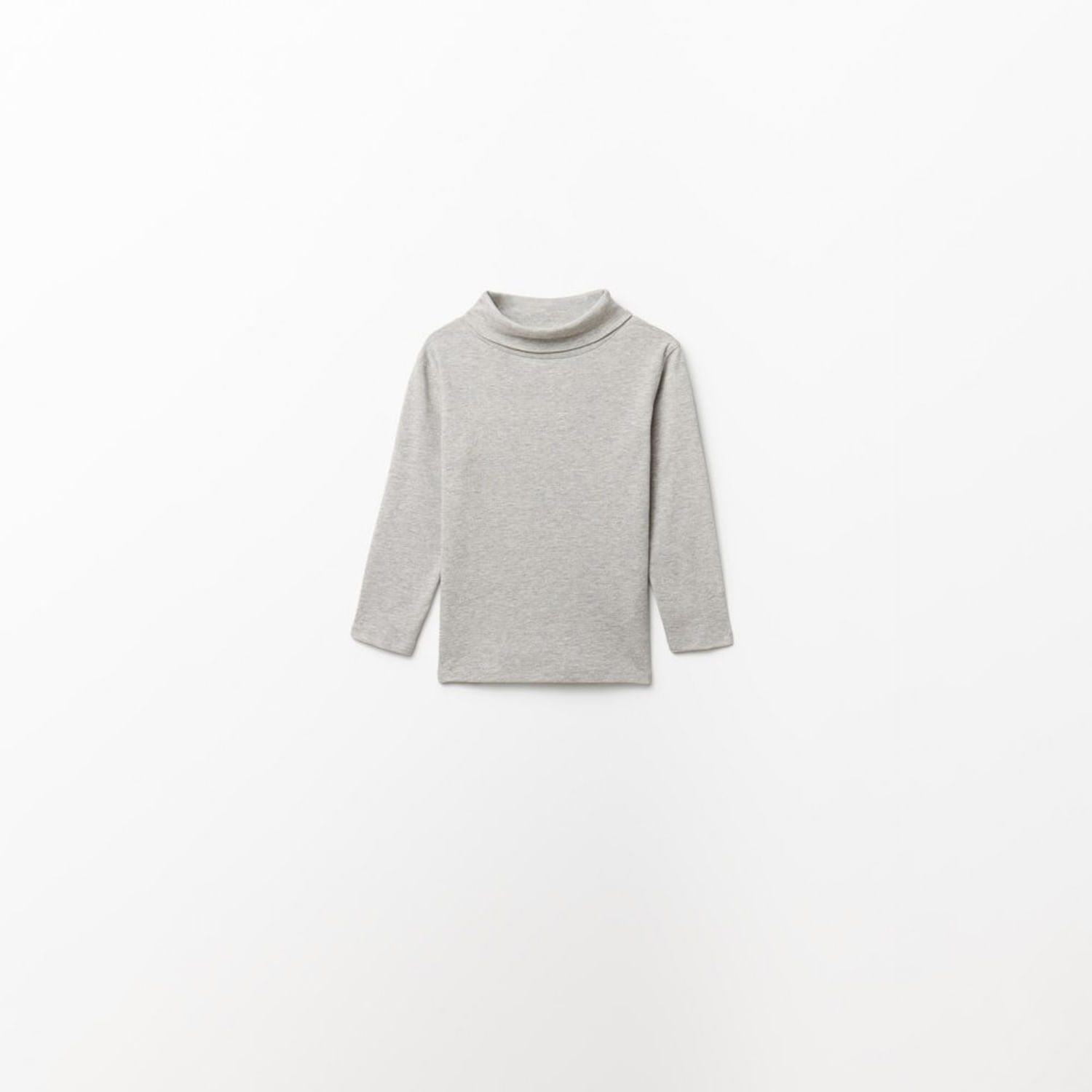 Polo Niño Sfera Cuello Cisne Gris Claro