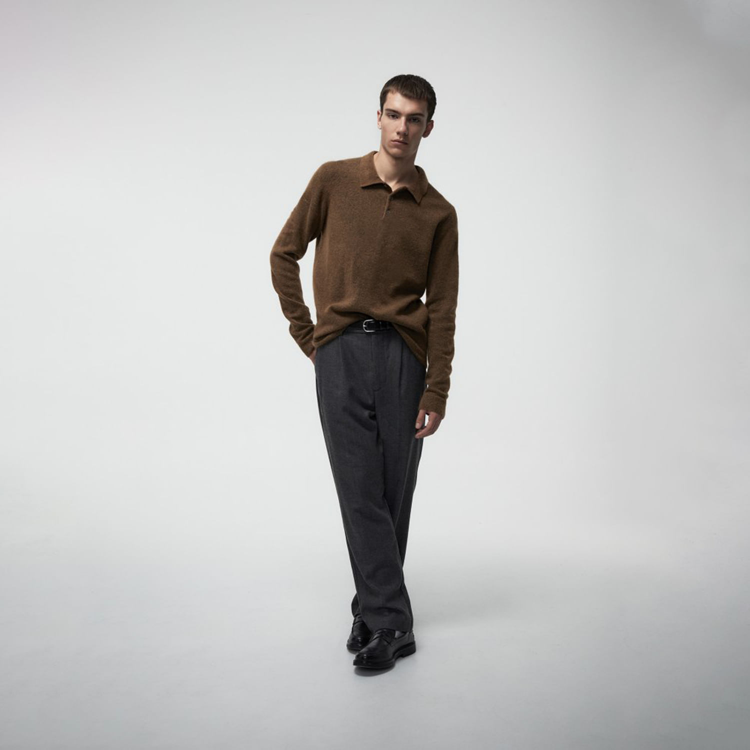 Pantalón Hombre Sfera Espiga Gris