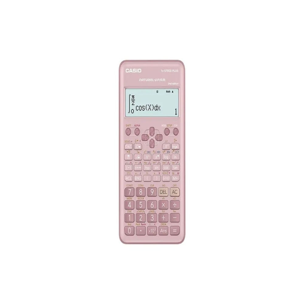 Calculadora Casio FX-570ES PLUS-PK ROSADO