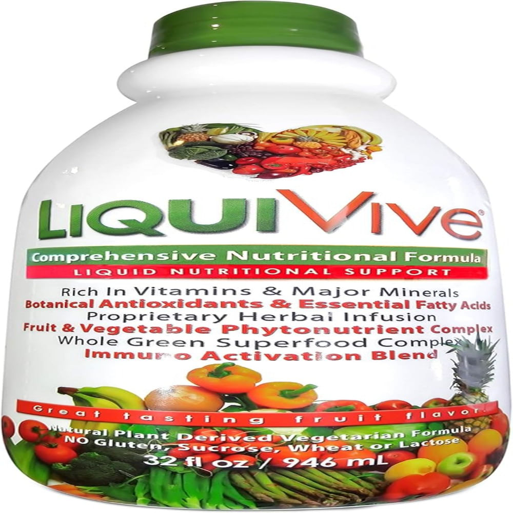 Suplemento Multivitamínico Líquido LiquiVive 946 mL