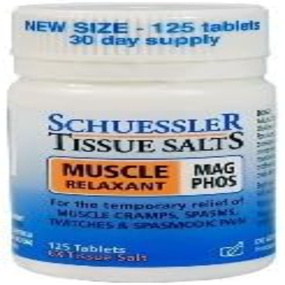 Schuessler Tissue Salts Muscle Relaxant Mag Phos