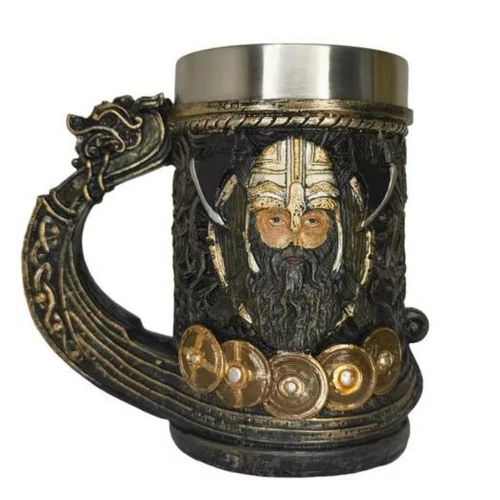 TAZA MUG GAME OF THRONES VIKINGO 600ML ACERO INOX