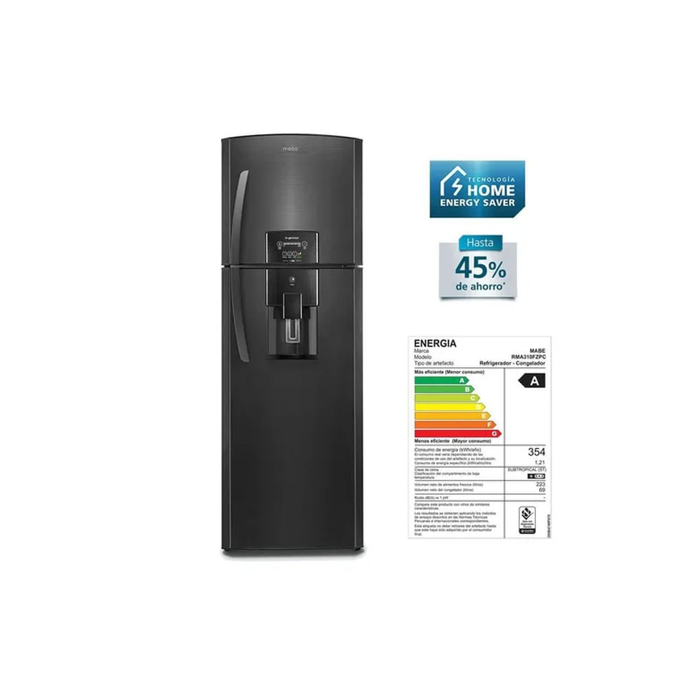 REFRIGERADORA MABE 300 LT RMA310FZPC