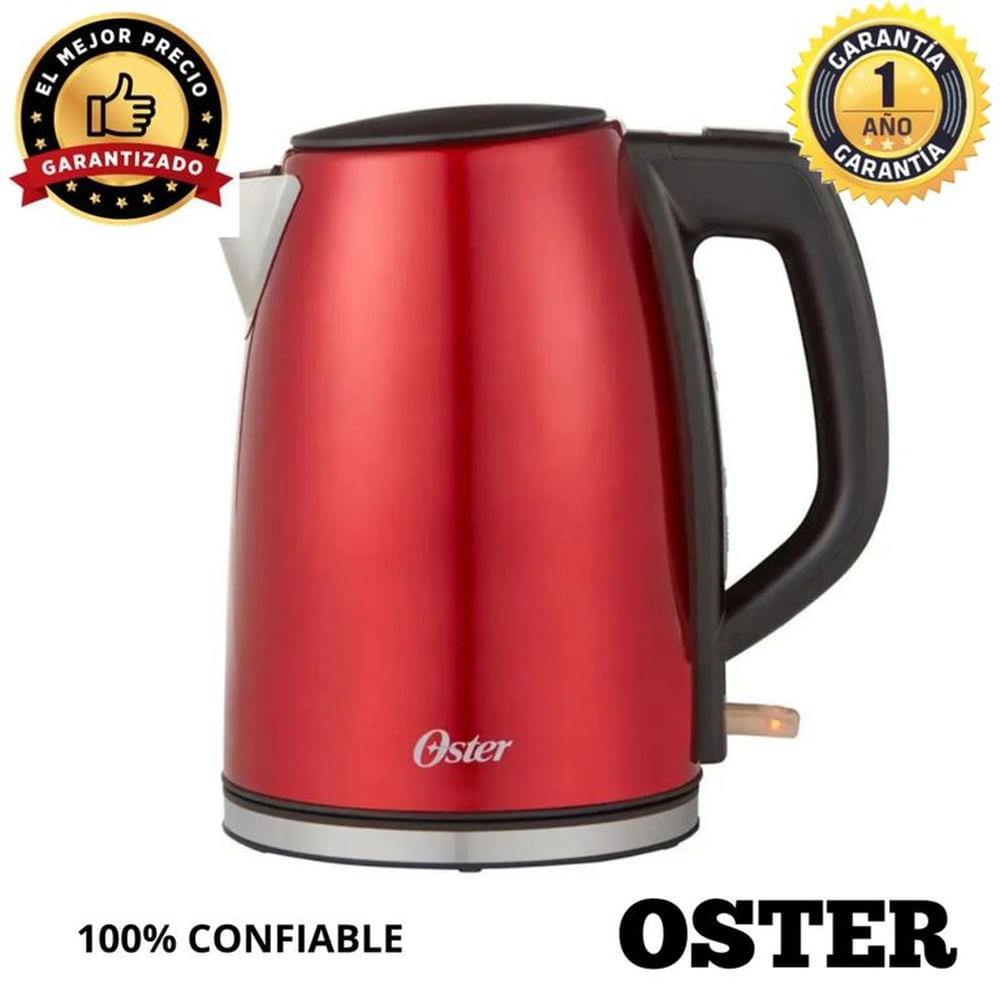 Hervidor Eléctrico Oster BVSTKT673CR 1.7 L – Rojo