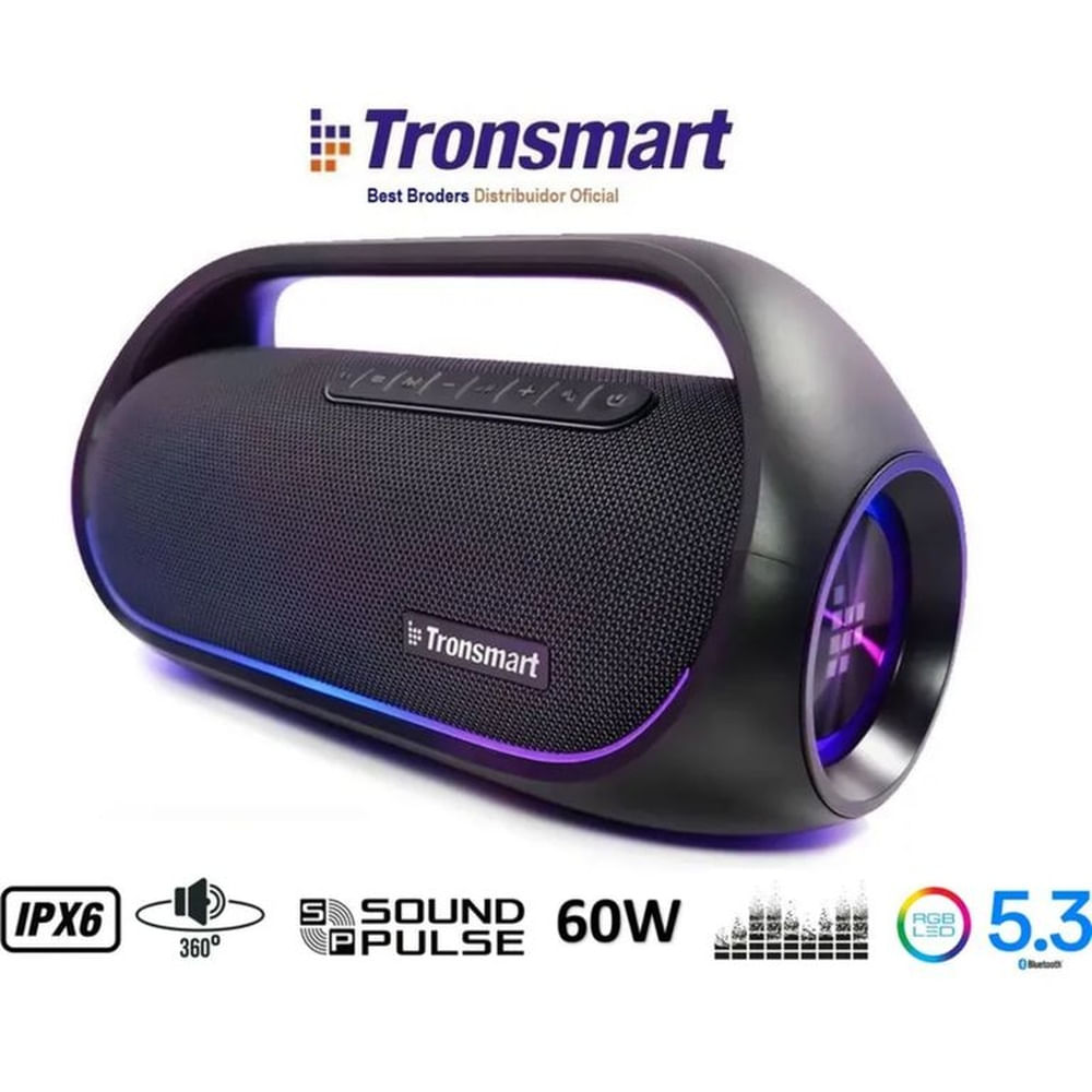 Parlante Tronsmart Bang Bluetooth Portátil 60W