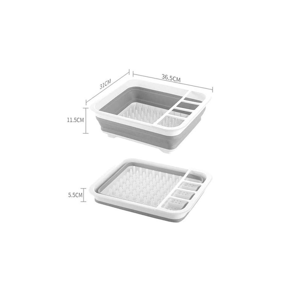 Escurridor de platos plegable..