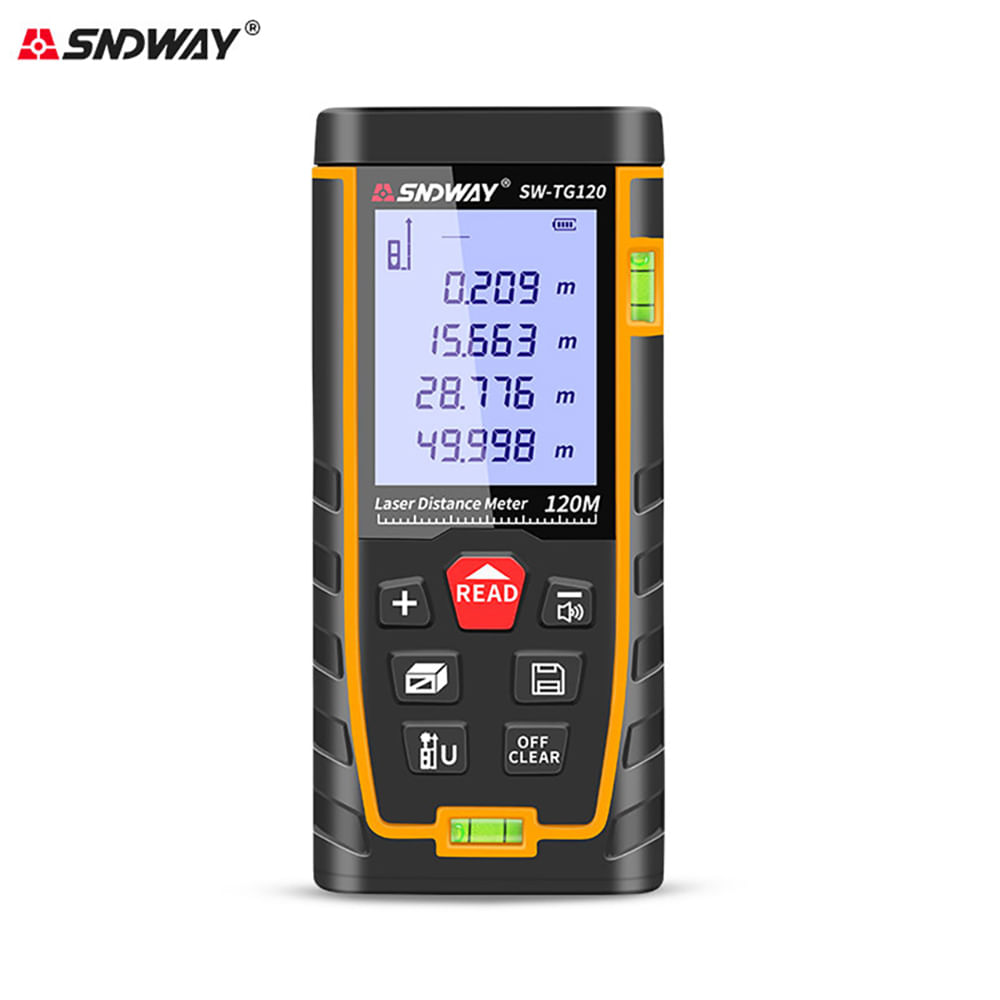 Medidor De Distancia Laser 120m Sndway Sw-tg120