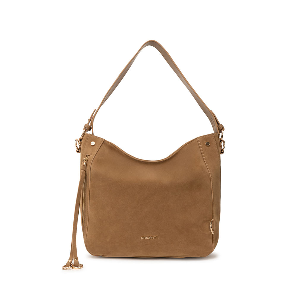 Cartera Briganti Hobo BRI-CJ2612 Taupe