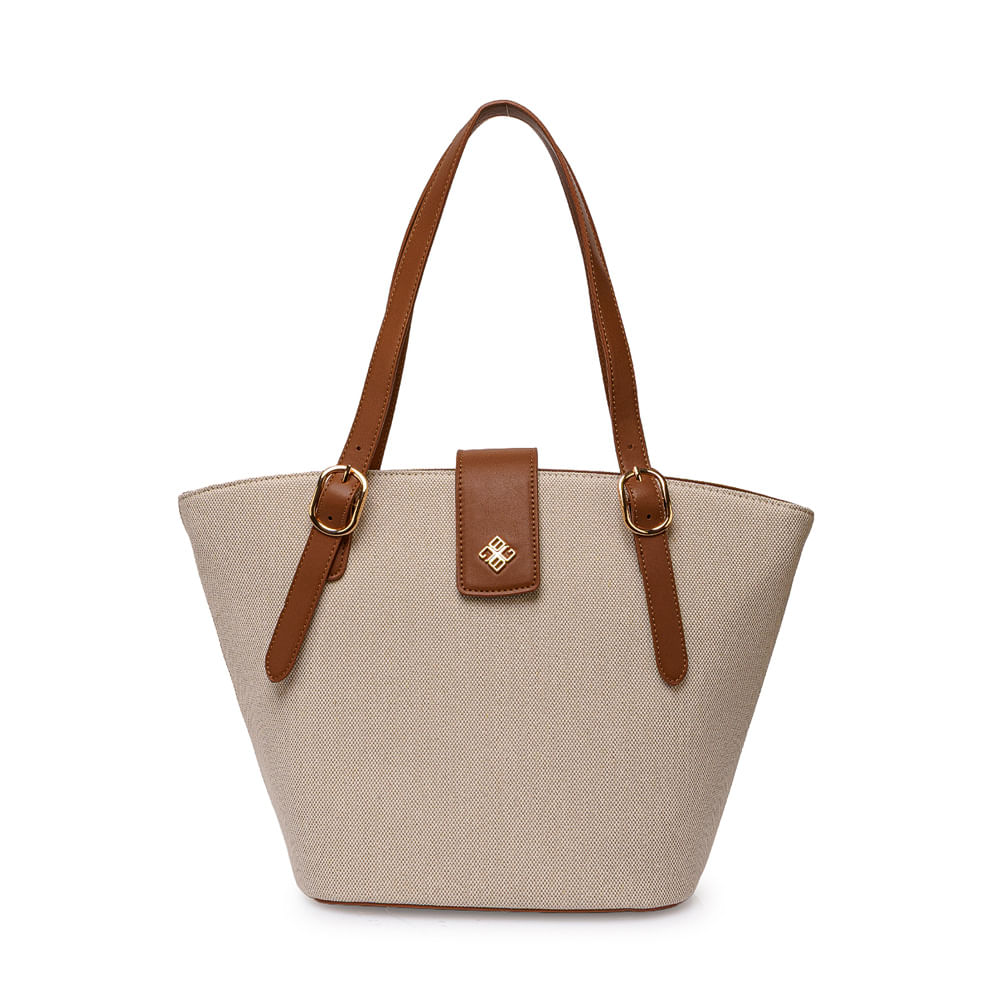 Cartera Briganti Tote BRI-CJ2601 Yute/Natural