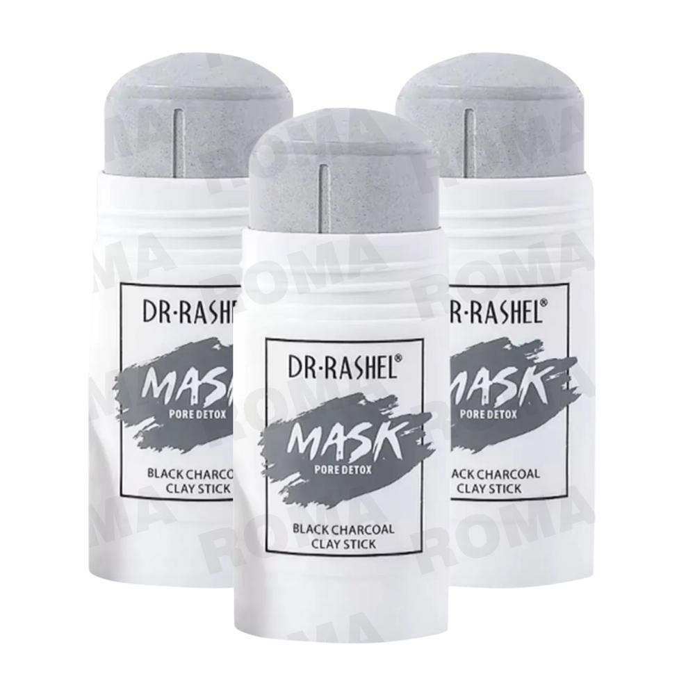 PACK 3 MASCARILLA EN BARRA CARBÓN ACTIVADO 42G DR RASHEL
