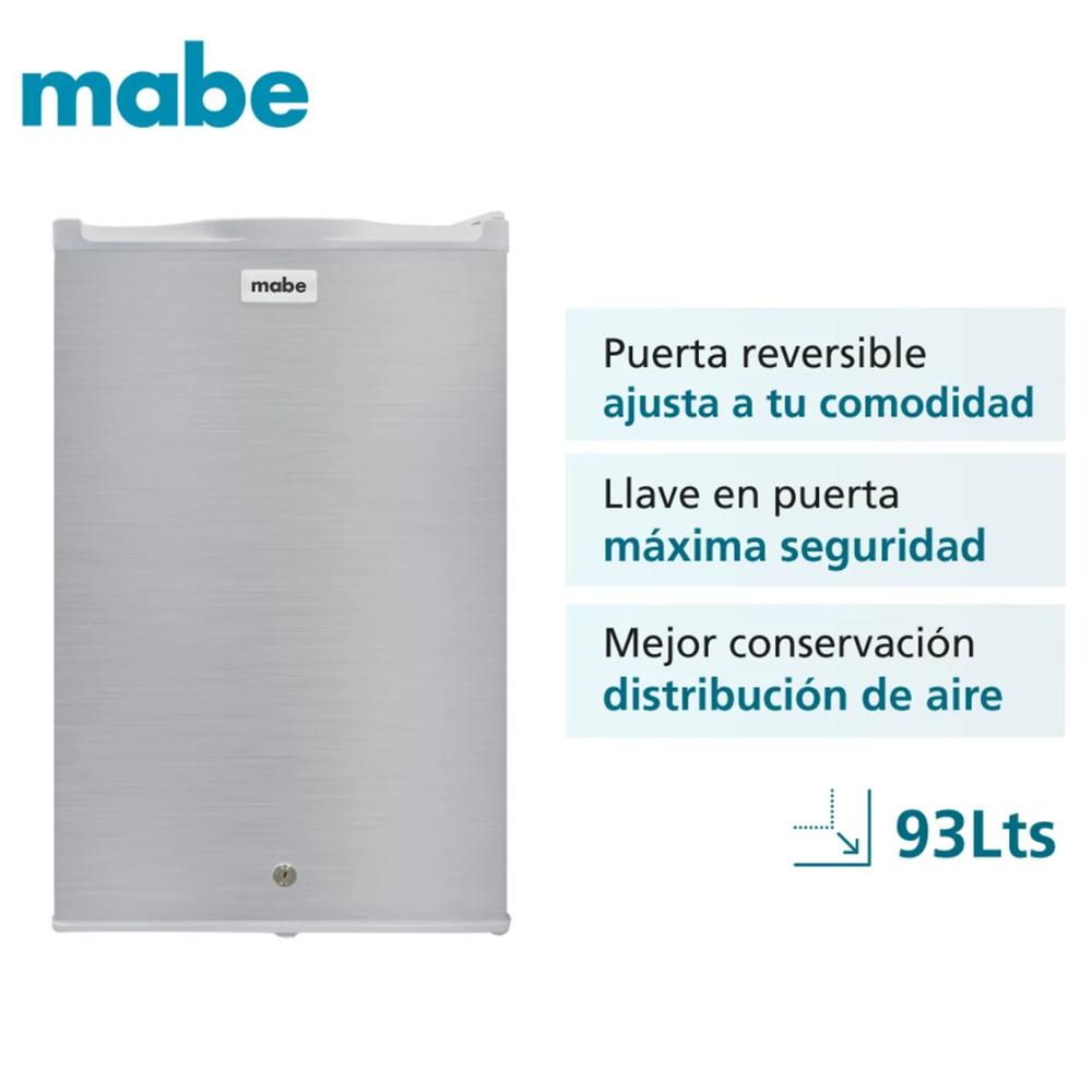 Frigobar Mabe 93 Lts Plomo RMF04PRX0