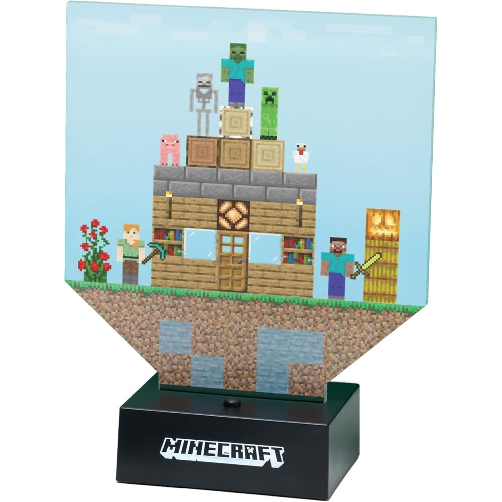 LÁMPARA ESCRITORIO PERSONALIZABLE MINECRAFT PALADONE